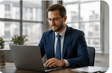 Business using NCHUA for video meetings